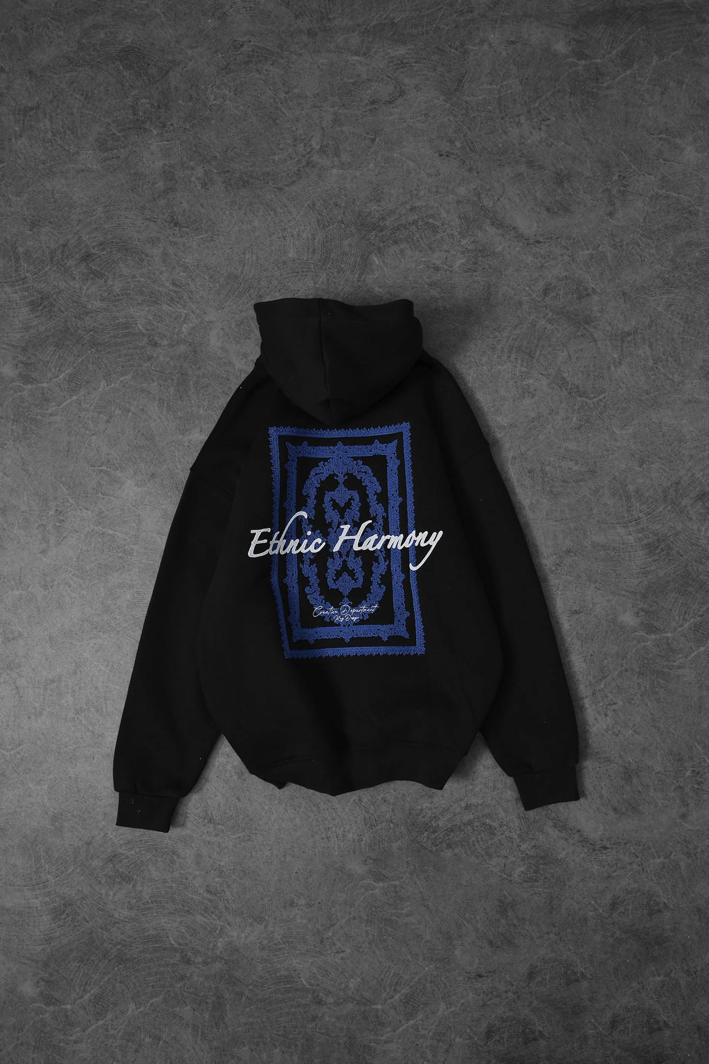 Moletom com capuz oversized "Ethnic Harmony"